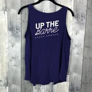 Under Armour up the barre tank